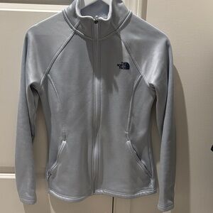 The North Face Ice Blue Zip-Up Jacket